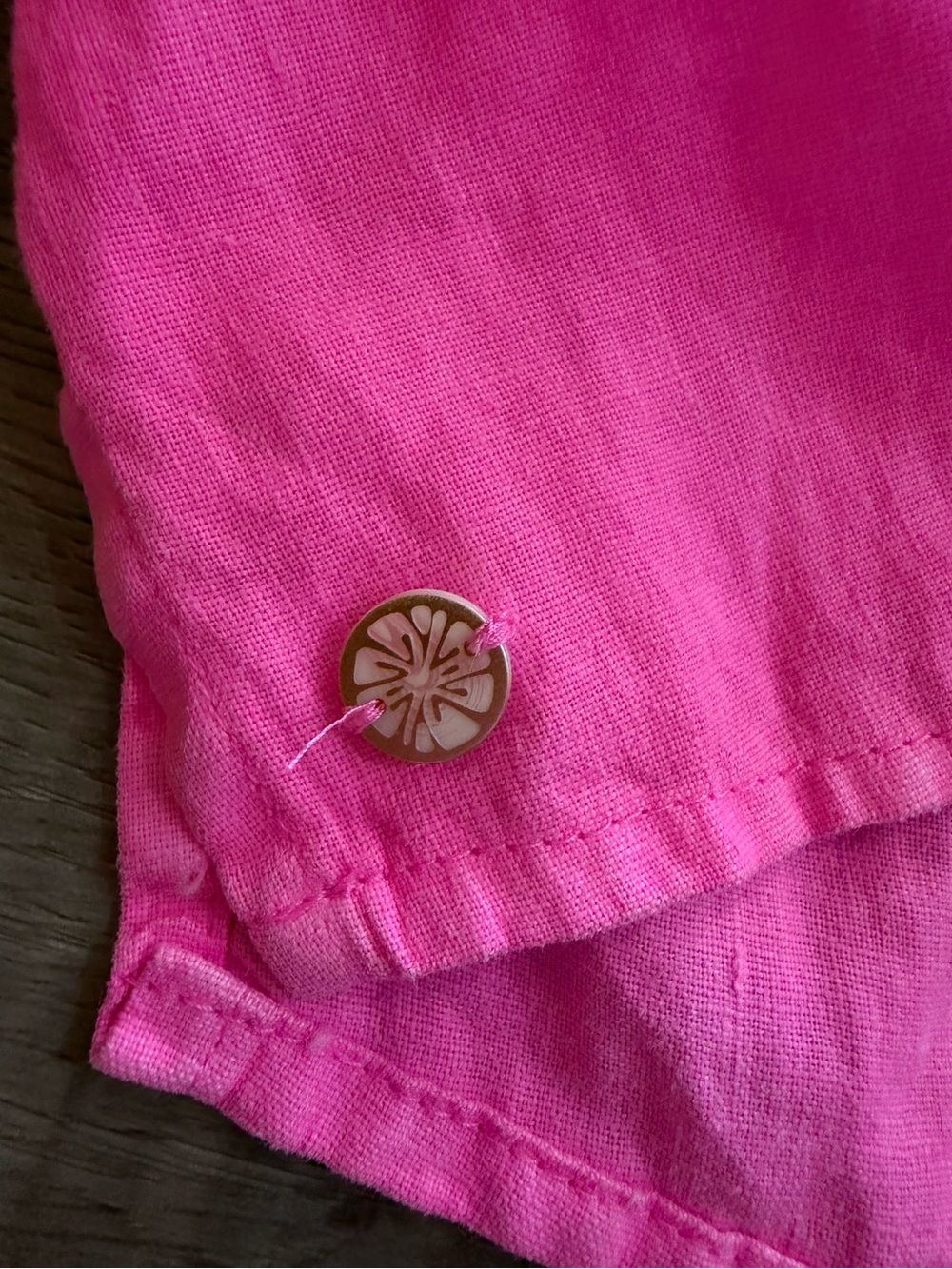 Lilly Pulitzer Pilar Tunic Linen Dress Aura 
Pink Size XS - Picture 14 of 16